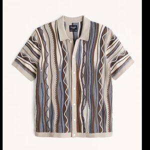 Abercrombie & Fitch Men's Multicolor Striped Shirt